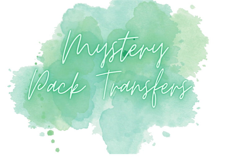 Mystery Screen Print Tranfer Pack