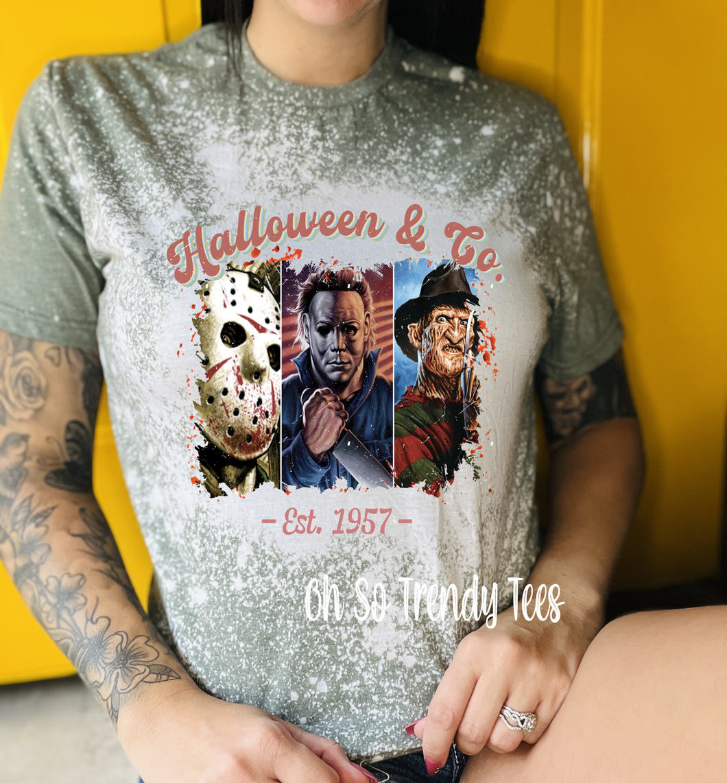Halloween & Co. Bleached Tee